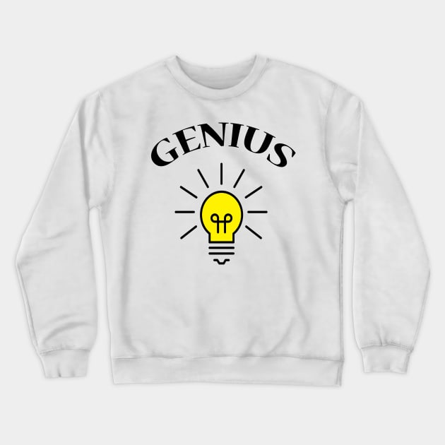 Genius Crewneck Sweatshirt by JevLavigne